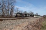 NS 9610 leads an intermodal